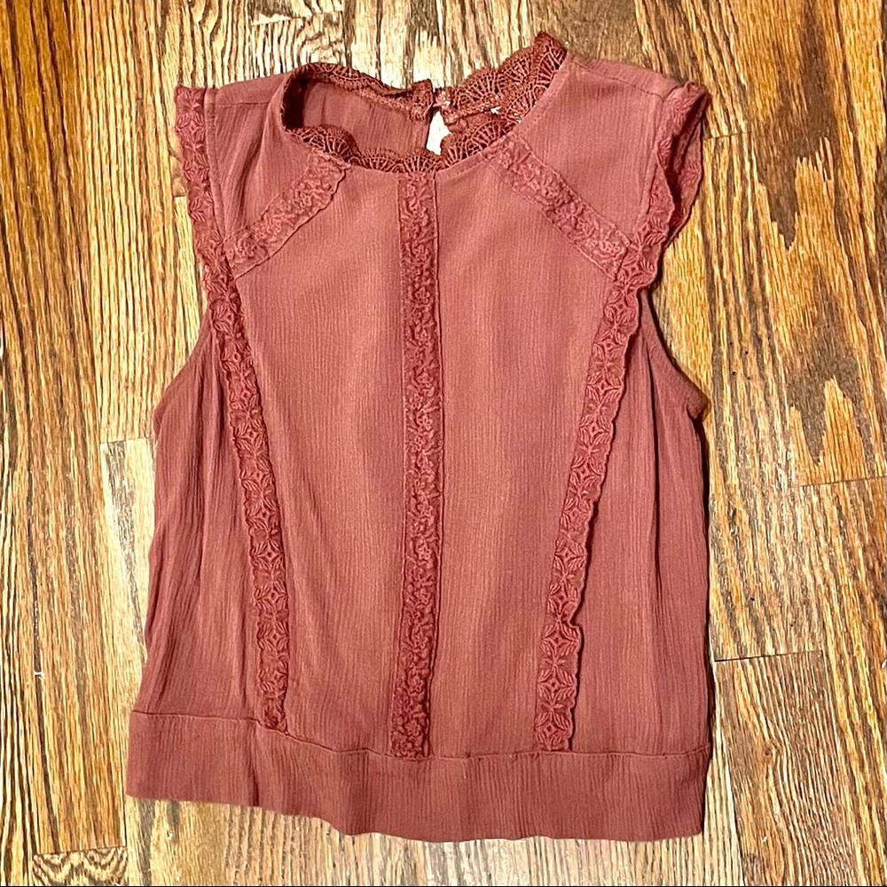 Rose Lace Tank